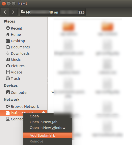 ubuntu-remote-folder-select-add-bookmark-option