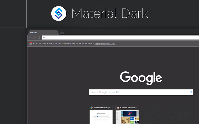 Dark theme for Google Chrome - Material Dark