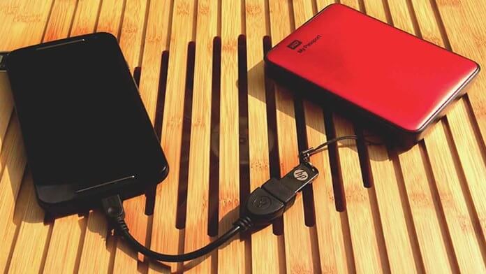 Top 10 uses of OTG cable - connect external hard drive