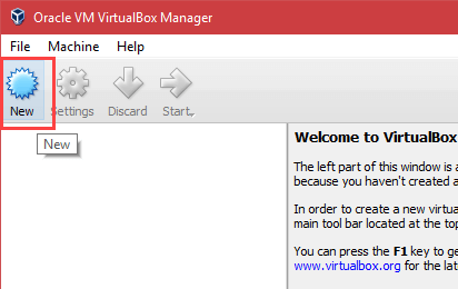 Install Linux Mint in VirtualBox - Click New
