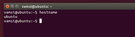 Ubuntu 18 изменить hostname