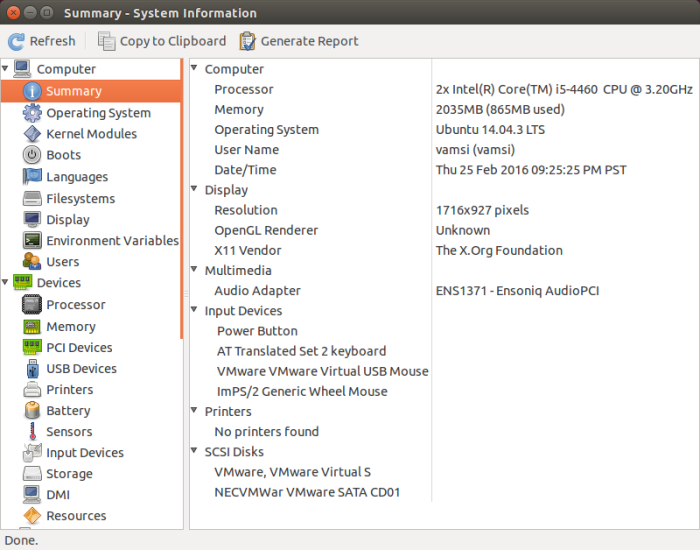 How to Check Hardware Info in Ubuntu Stugon