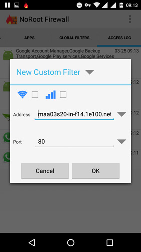 android-app-noroot-firewall-custom-filter