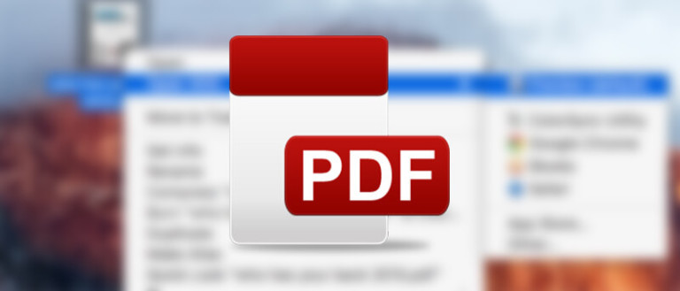 How to Extract Pages from a PDF Document on Mac