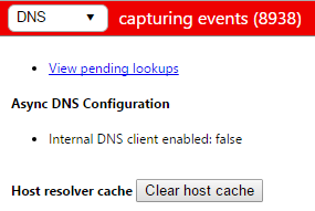 clear dns cache google chrome flush dns