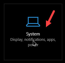 set notification priorities in windows 10 select system
