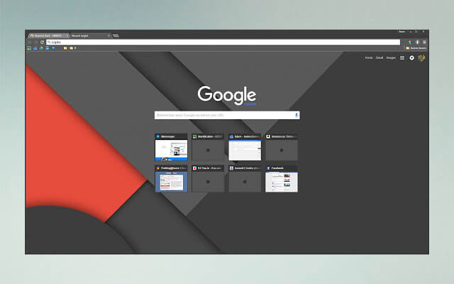 Dark themes for Google Chrome - Material Dark (MKBHD Inspired)