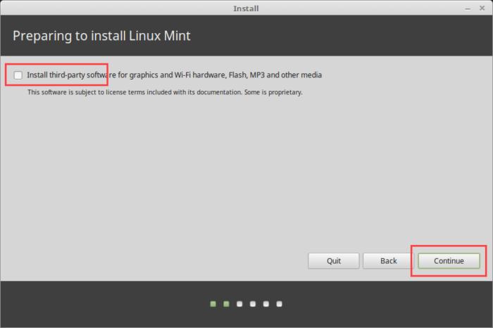 Install Linux Mint in VirtualBox - Install Third-party Software