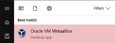 Install Linux Mint in VirtualBox - Open VirtualBox